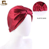 Women’s Satin Sleeping Bonnet – Double Layer Silky Headwrap Cap