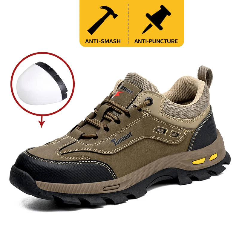 Men’s Safety Work Shoes – Puncture Resistant Protective Boots