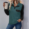 Women’s 2025 Casual Sweatshirt – Loose Fit Vintage Pullover Top