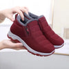 Waterproof Winter Snow Boots for Women and Men – Slip-On Ankle Plush Shoes