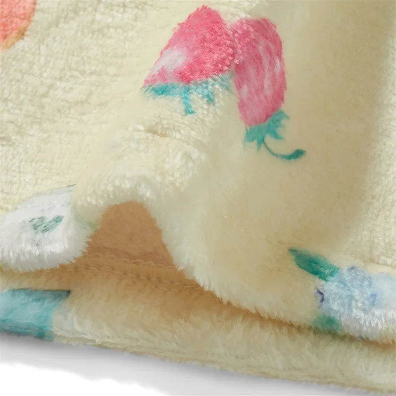 Women's Flannel Floral Robe