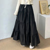 Women's Tiered Maxi Skirt with Elastic Waist