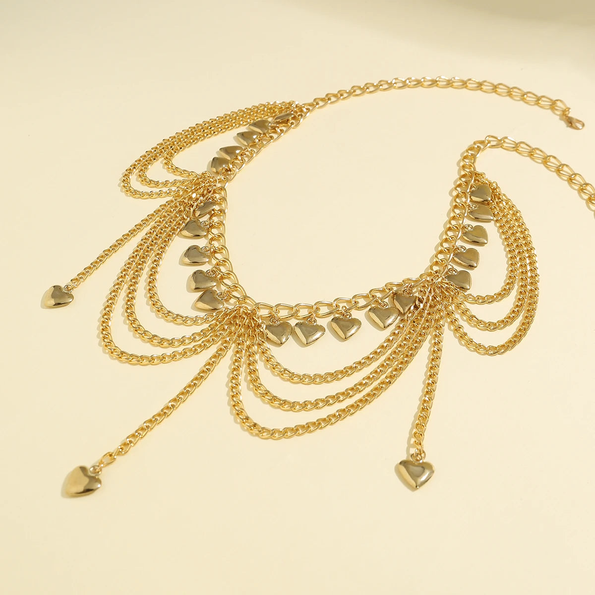 Women's Butterfly Heart Waist Chain - Jewelry Belt