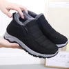 Waterproof Winter Snow Boots for Women and Men – Slip-On Ankle Plush Shoes