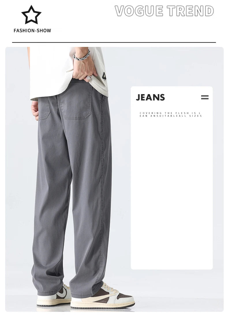 Men's Ultra-thin Lyocell Wide-Leg Pants