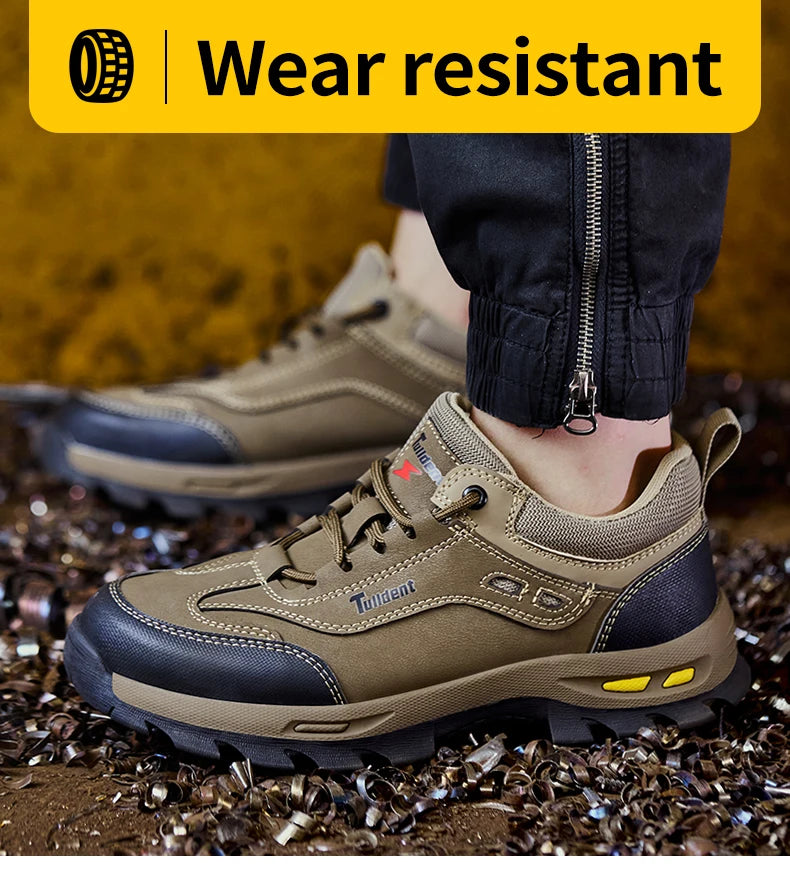 Men’s Safety Work Shoes – Puncture Resistant Protective Boots