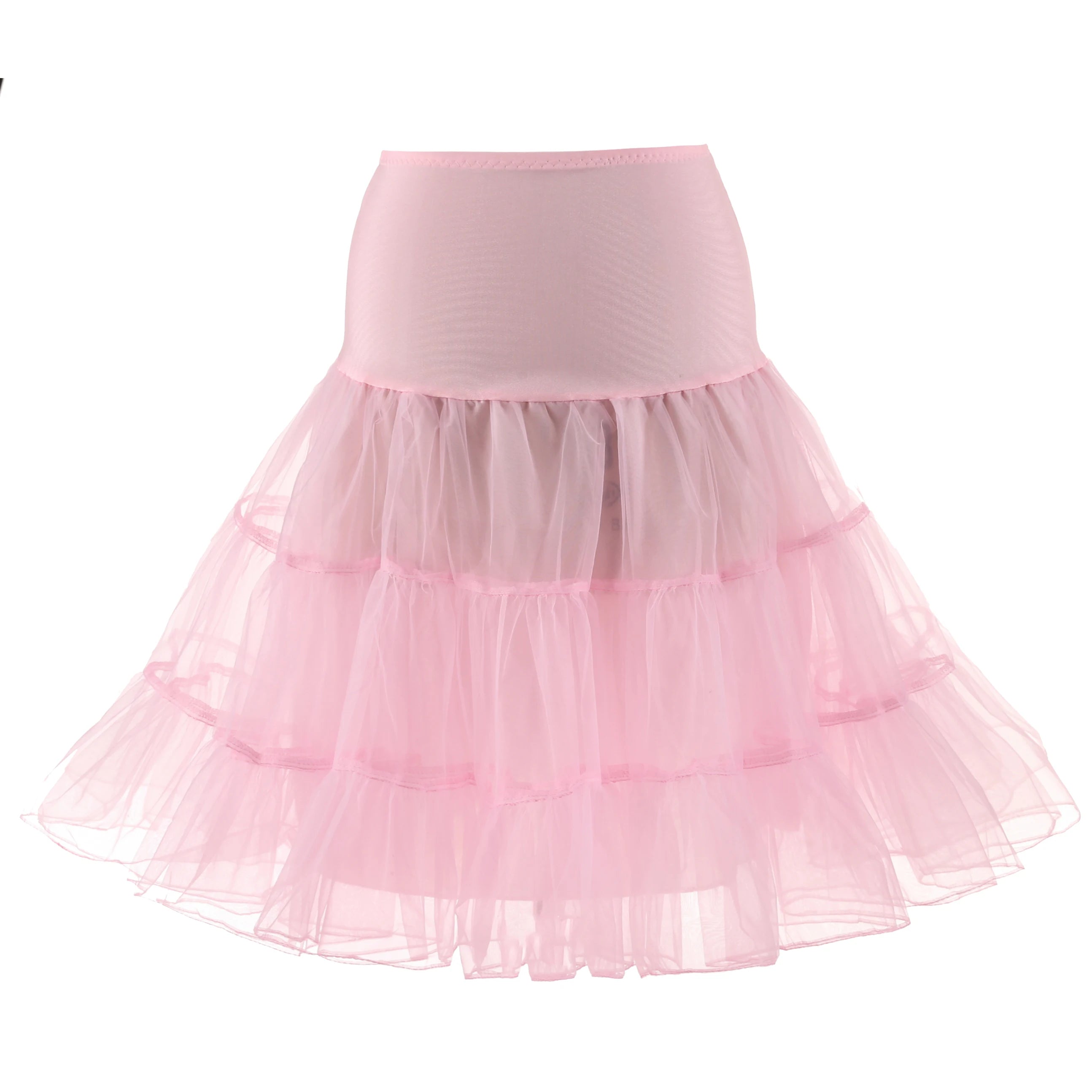 Women's 50s Vintage Tulle Petticoat – Fluffy Half Slip Tutu Underskirt