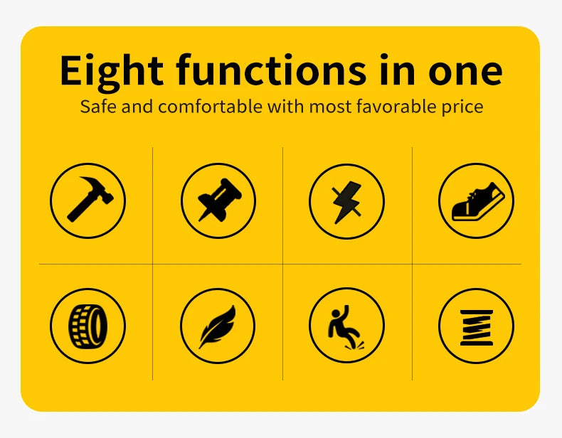 Men’s Safety Work Shoes – Puncture Resistant Protective Boots