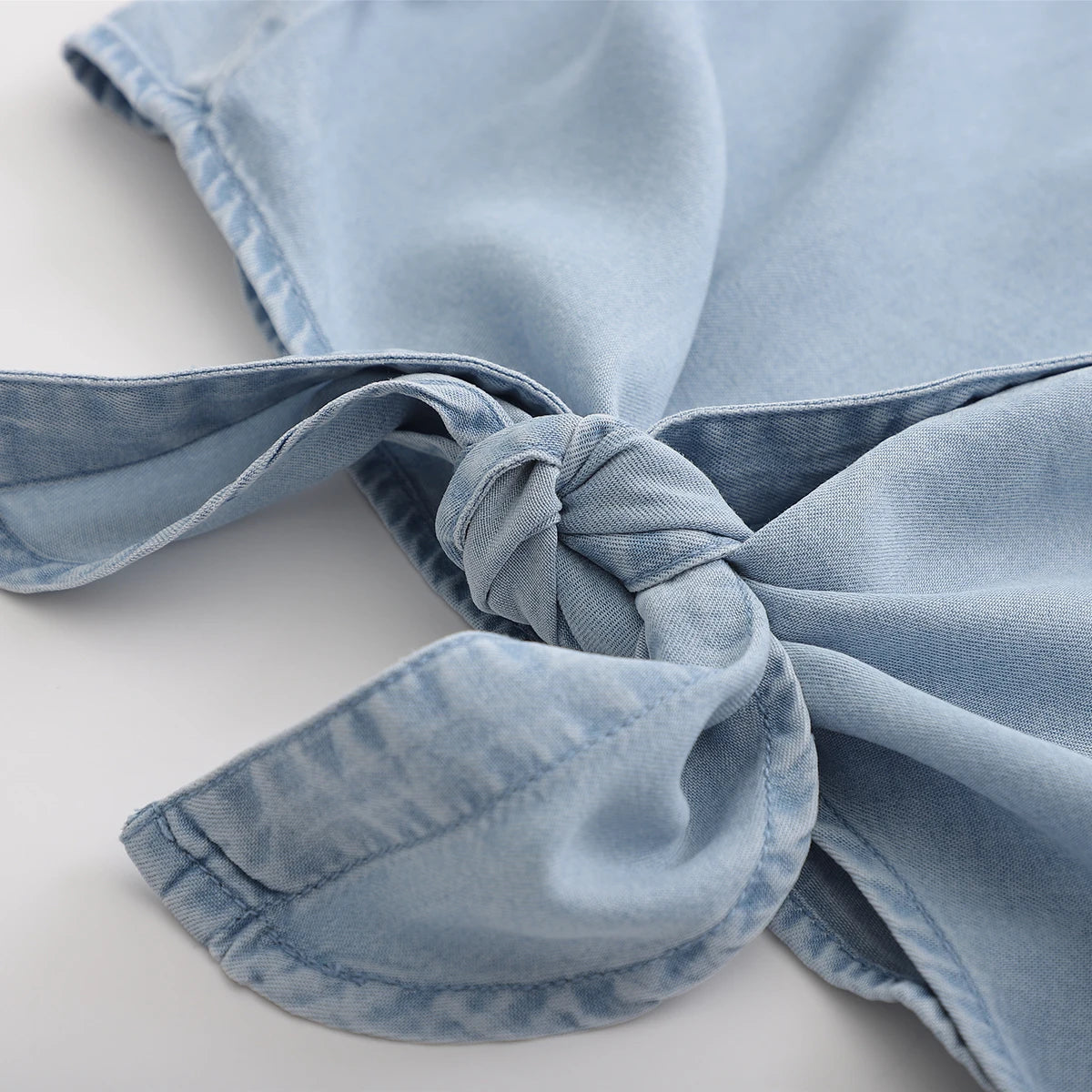 Women’s V-Neck Knot Wrap Top Short Jacket