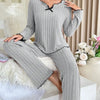 Women’s Ribbed Pajama Set