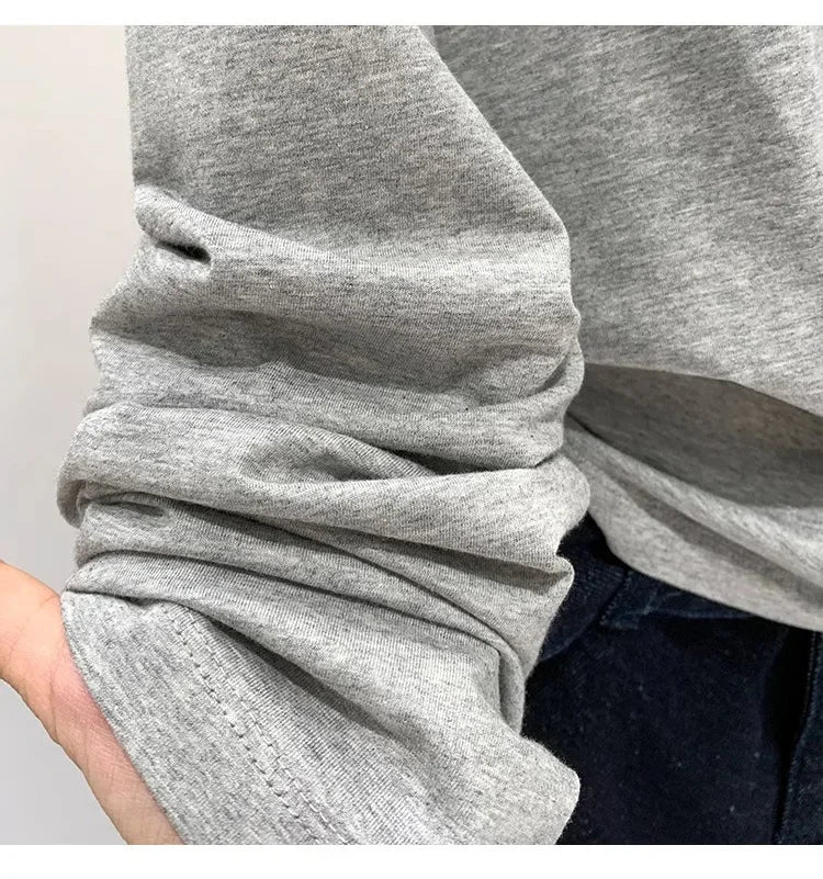 Women’s Off-Shoulder Cotton Long Sleeve T-Shirt