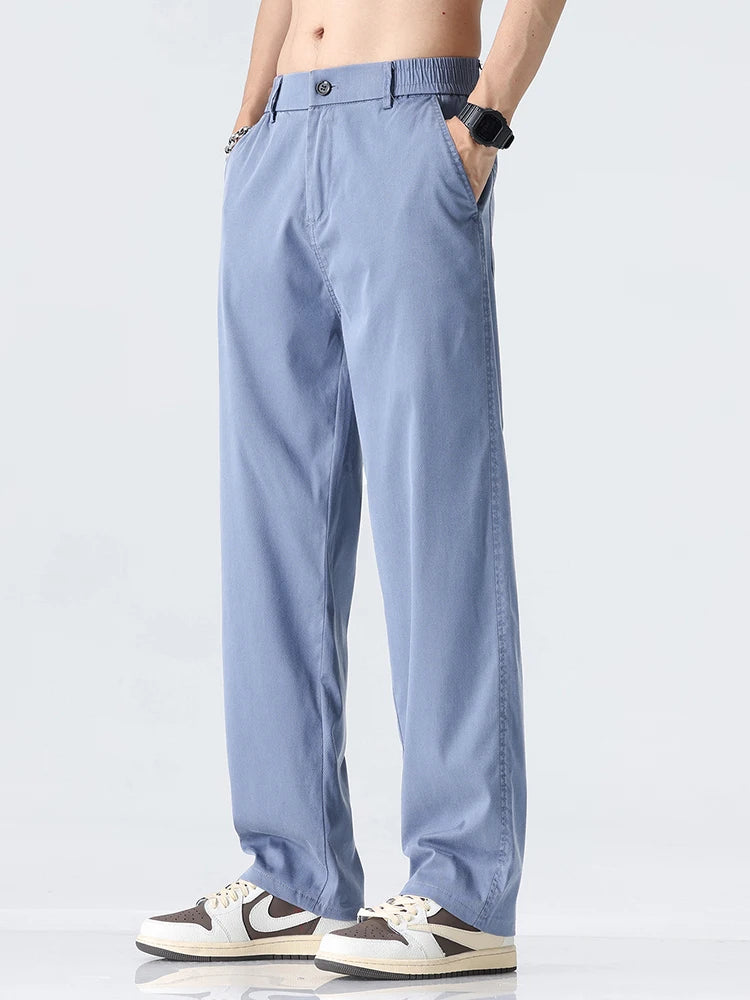 Men's Ultra-thin Lyocell Wide-Leg Pants