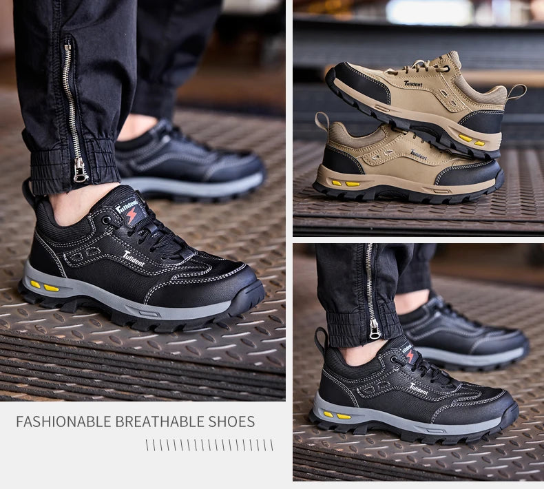 Men’s Safety Work Shoes – Puncture Resistant Protective Boots