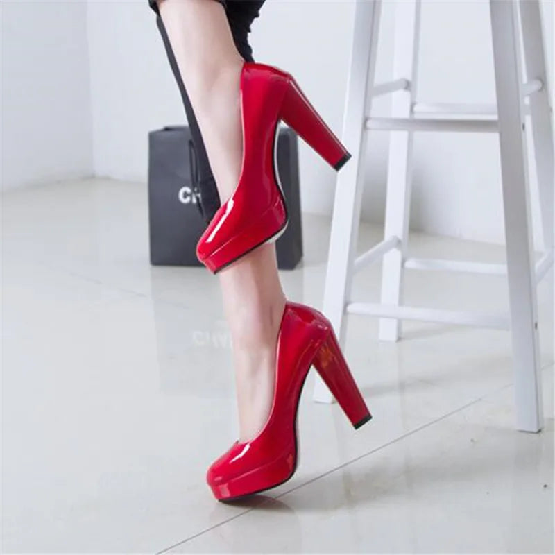 Women’s Pointed Toe High Heels – Elegant Slip-On Pumps for Weddings or Events