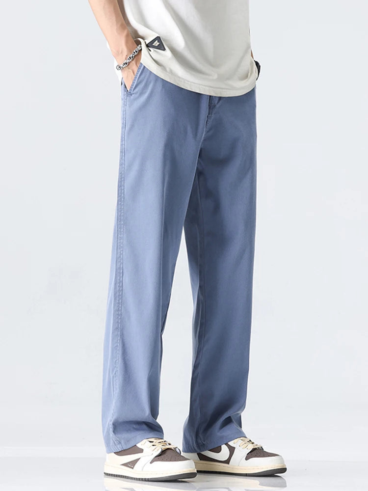Men's Ultra-thin Lyocell Wide-Leg Pants