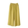 Women's Casual Wide Leg Capris