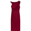 Women’s Sleeveless Linen Pleated Midi Dress – Summer 2025