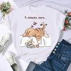 Women’s Cat Print T-Shirt – Casual Y2K Style Summer Top