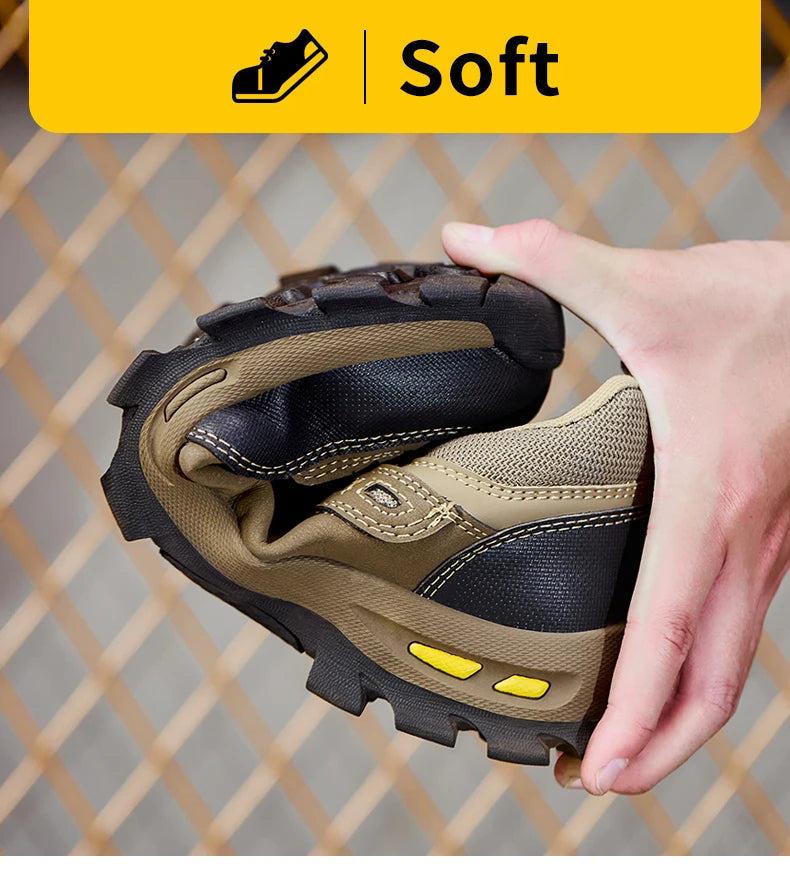 Men’s Safety Work Shoes – Puncture Resistant Protective Boots