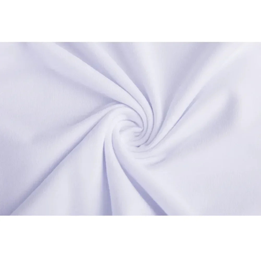 Women's White Black Cat Print Short Sleeve T-Shirt