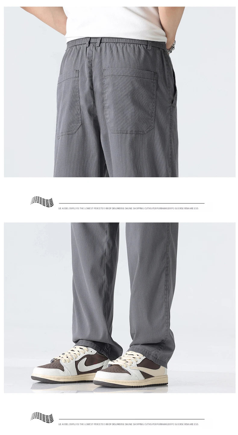 Men's Ultra-thin Lyocell Wide-Leg Pants