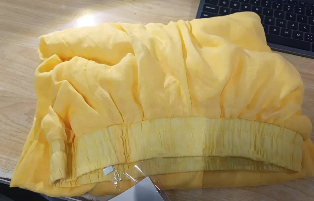 Women's Cotton Linen Maxi Skirt – Boho Y2K Casual Long Skirt, Elegant Beachwear Style