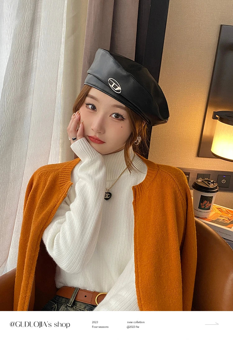 Women’s Thermal Turtleneck Sweater – (Winter 2025)