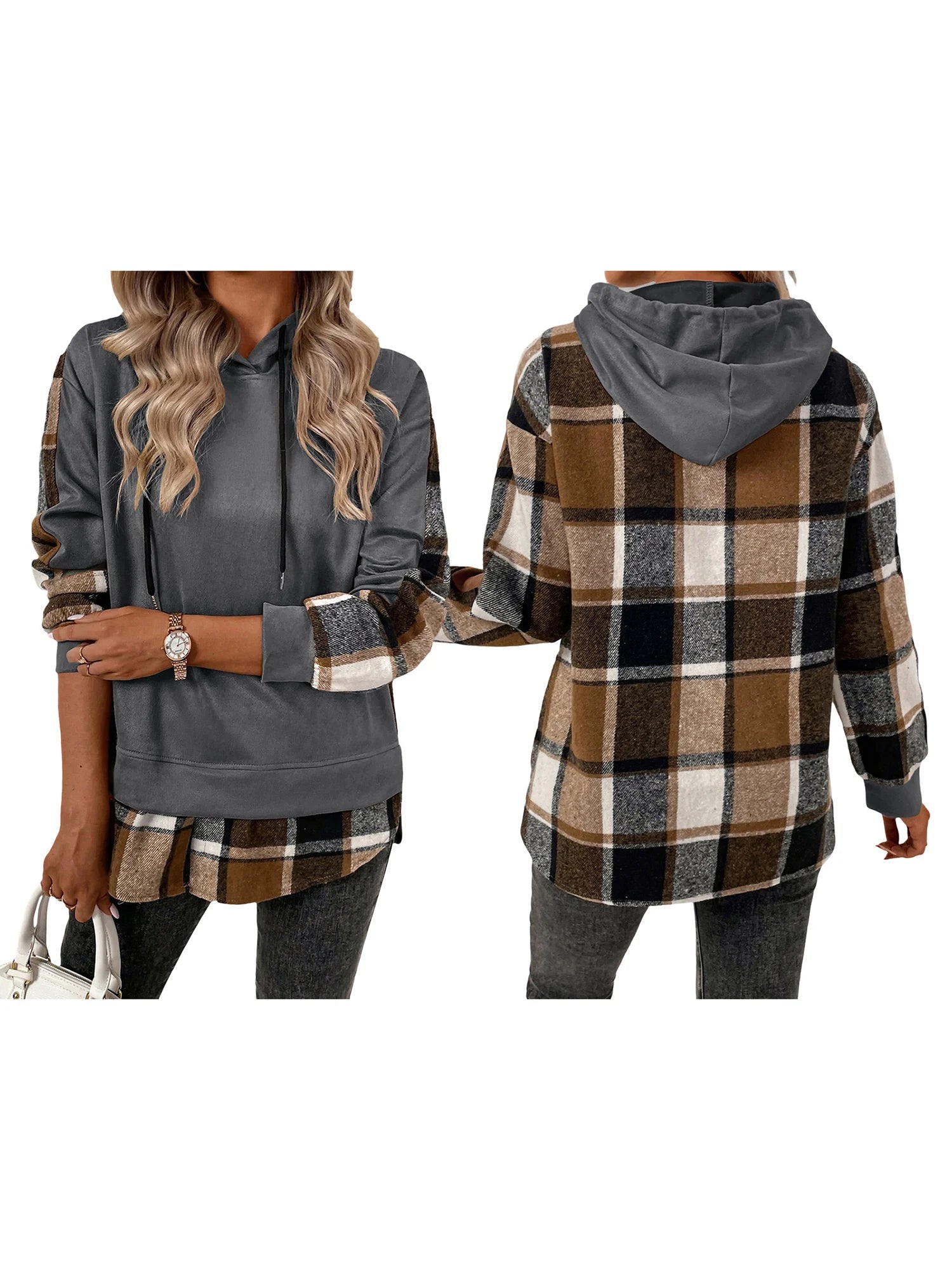 Women’s Retro Striped Hoodie