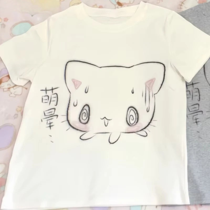 Women's Oversized Anime Graphic T-Shirt