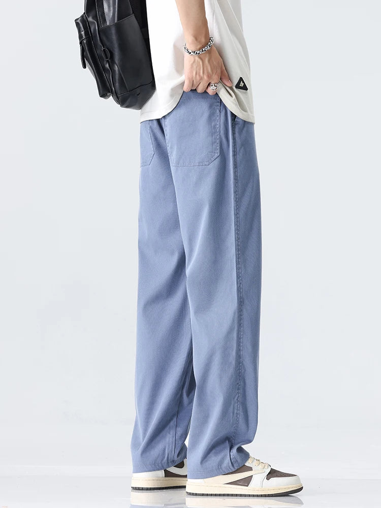 Men's Ultra-thin Lyocell Wide-Leg Pants