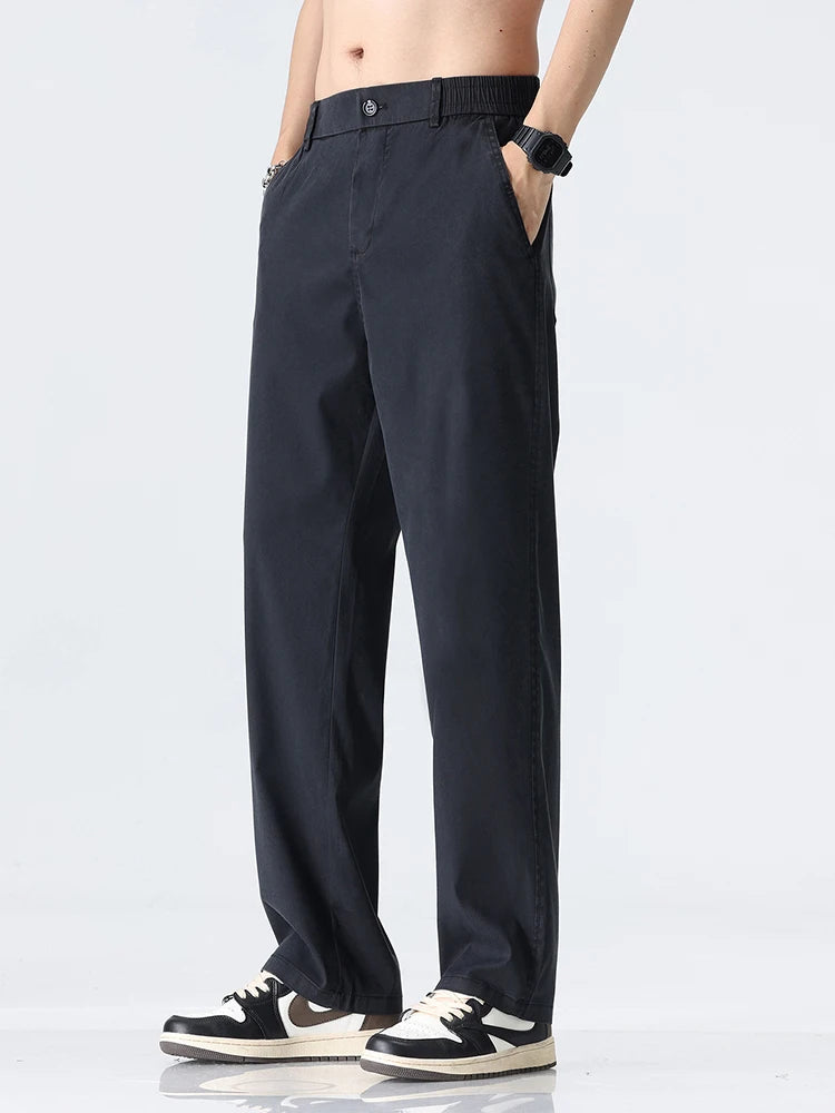 Men's Ultra-thin Lyocell Wide-Leg Pants